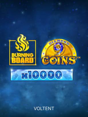 9 Coins Diamond Burning Board